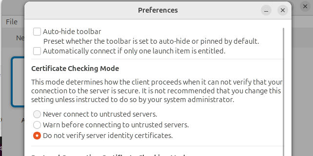 certs
